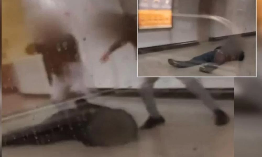 Ξυλοδαρμός σταθμάρχη: Νέο αποκαλυπτικό βίντεο λίγα λεπτά μετά την επίθεση